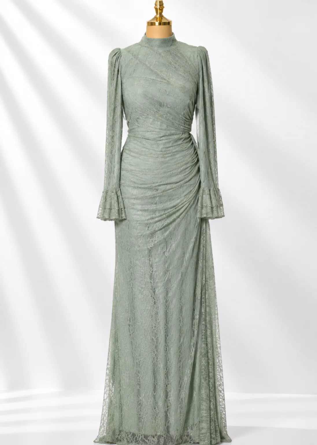 The Sage Élan Gown 